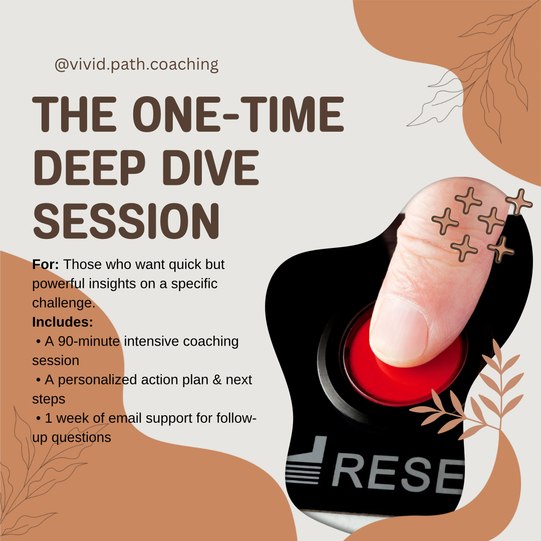 The One-Time Deep Dive Session